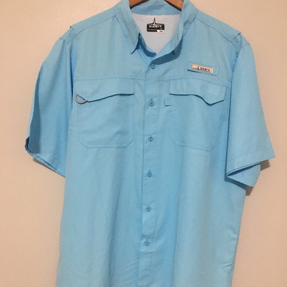 habit short sleeve fishing shirts